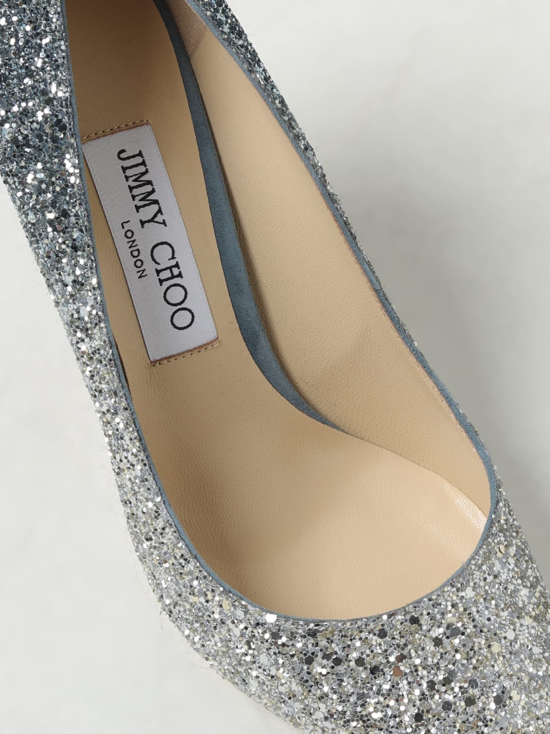 JIMMY CHOO PUMPS: Shoes woman Jimmy Choo, Silver - Img 4