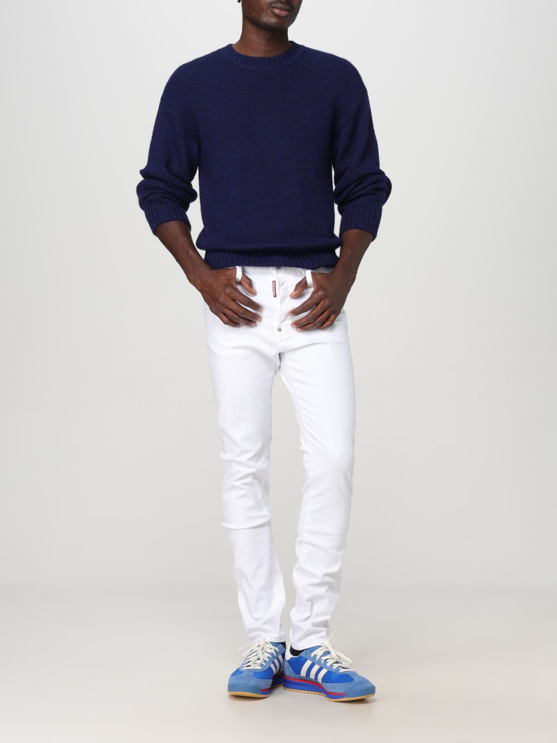 DSQUARED2 JEANS: Pants men Dsquared2, White - Img 2