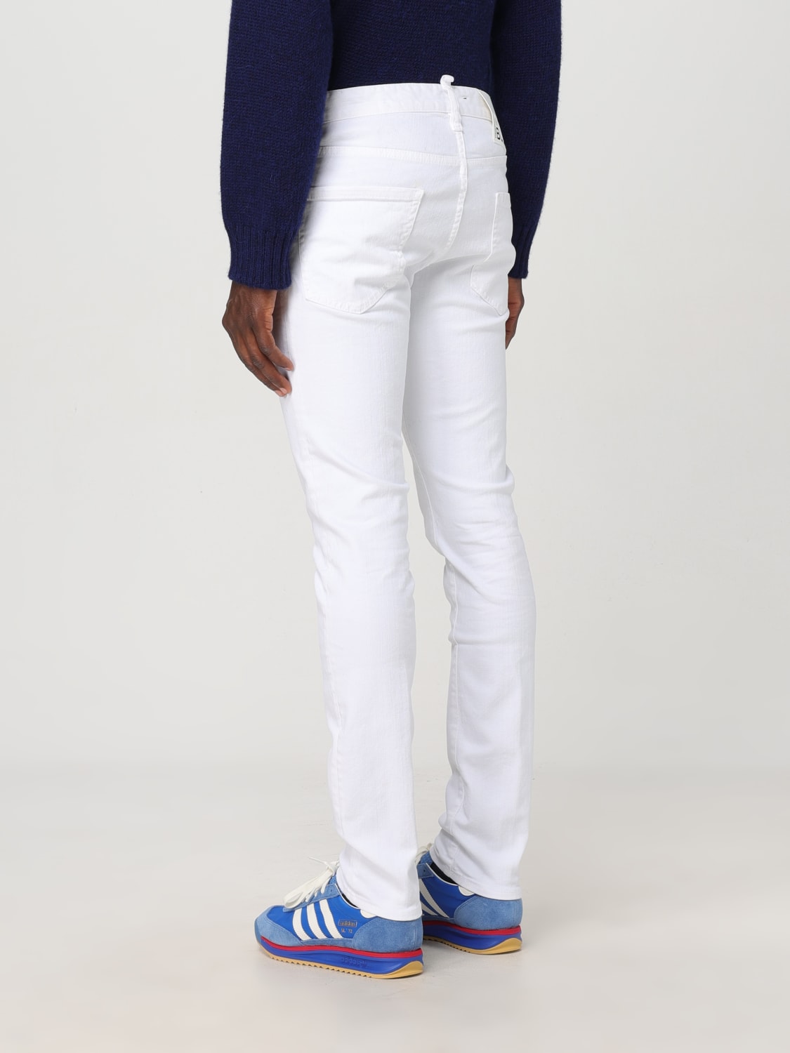 DSQUARED2 JEANS: Pants men Dsquared2, White - Img 3