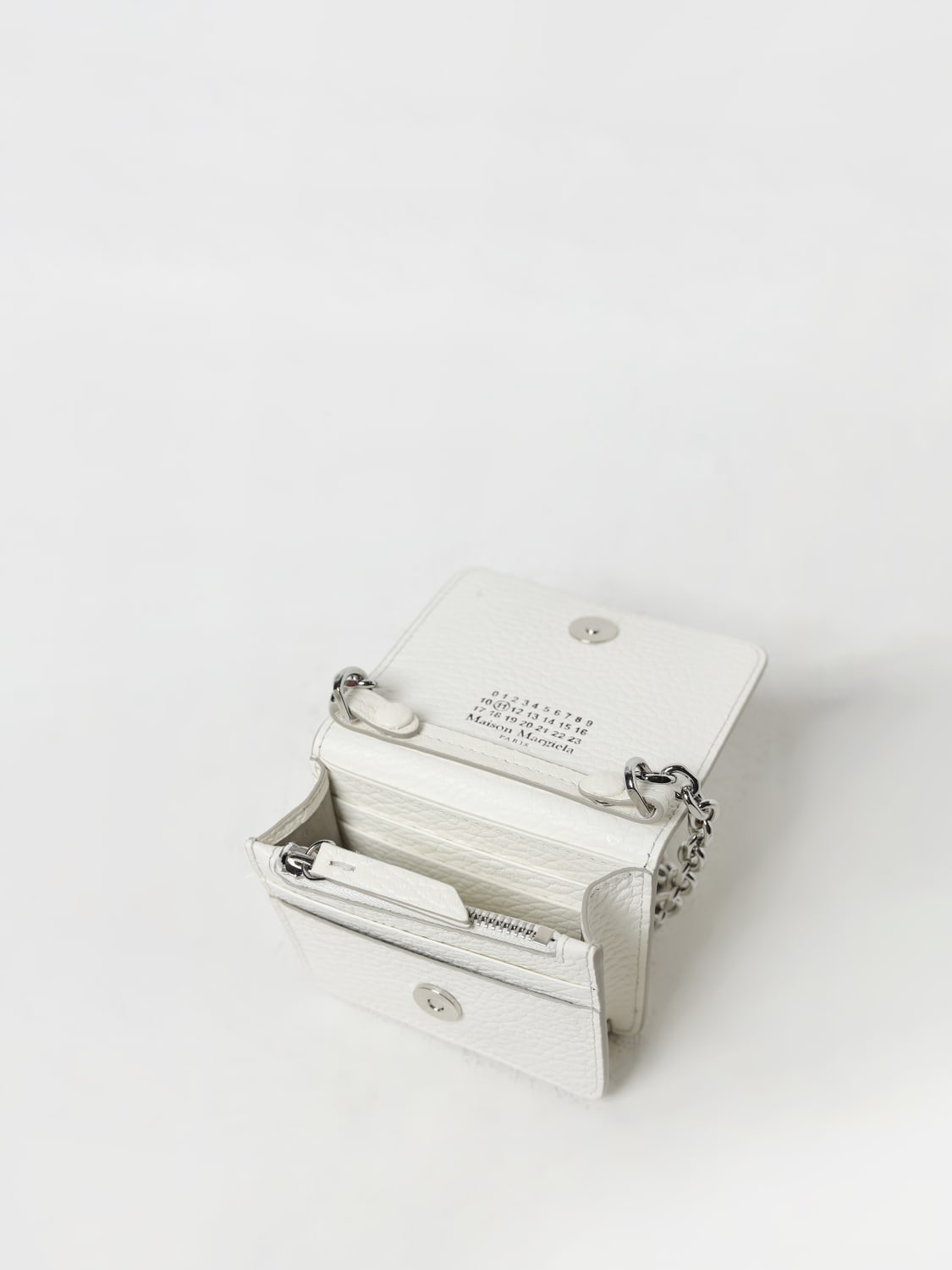 MAISON MARGIELA WALLET: Wallet woman Maison Margiela, White - Img 3