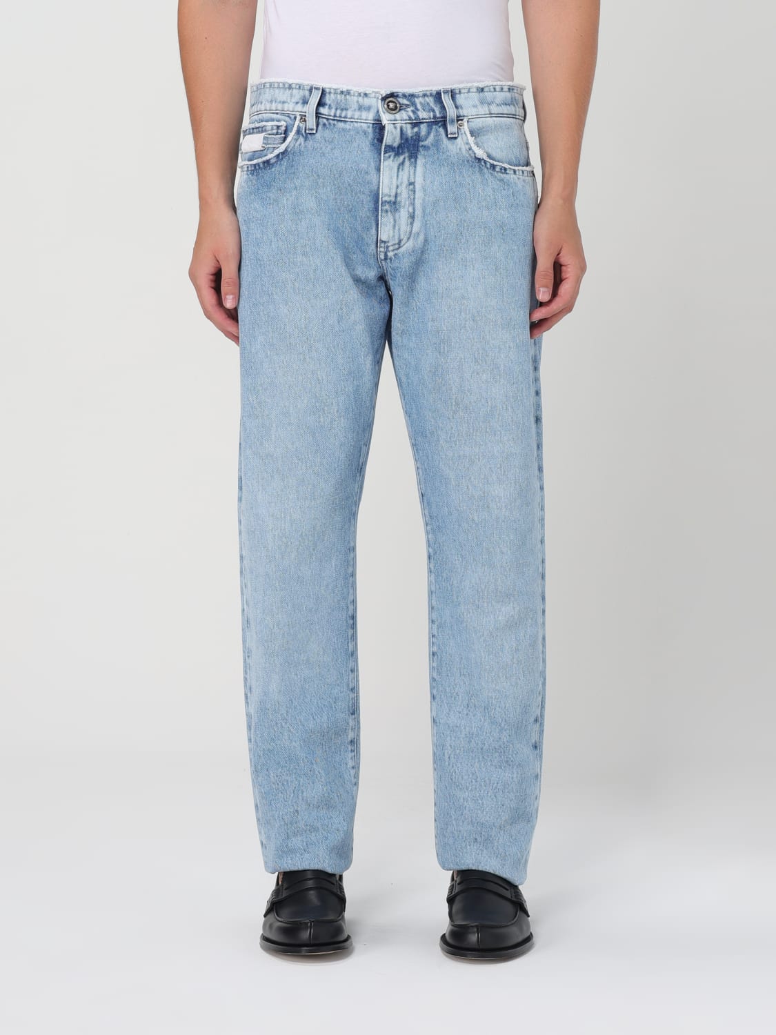 VERSACE JEANS: Jeans homme Versace, Bleu - Img 1