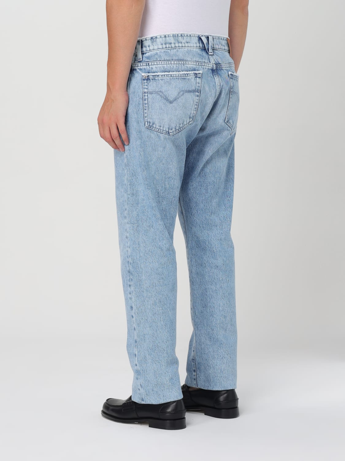 VERSACE JEANS: Jeans homme Versace, Bleu - Img 2