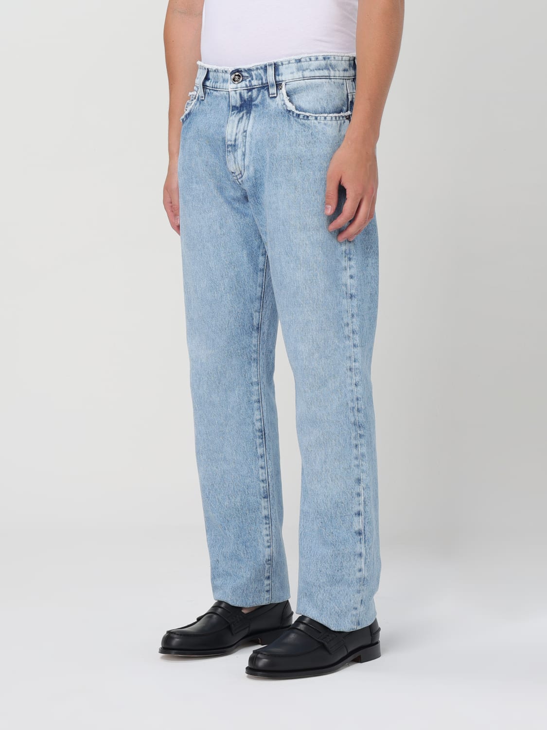 VERSACE JEANS: Jeans homme Versace, Bleu - Img 3