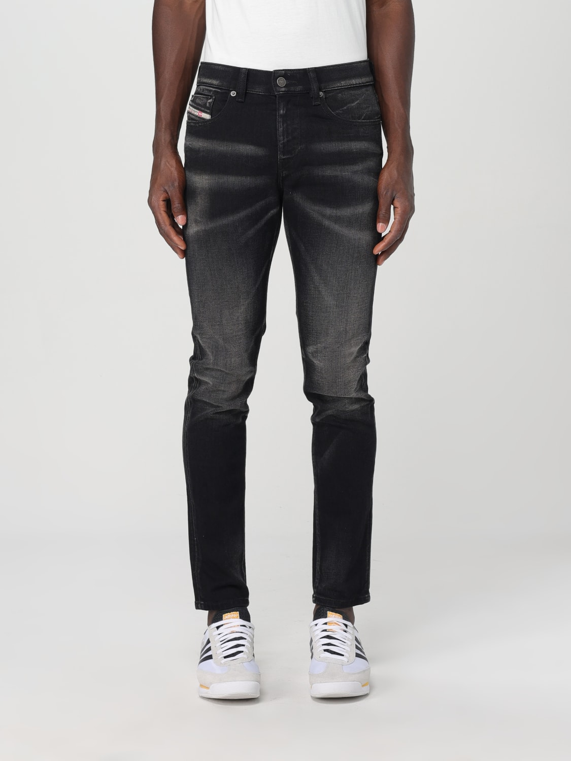 DIESEL JEANS: Pants men Diesel, Black - Img 1