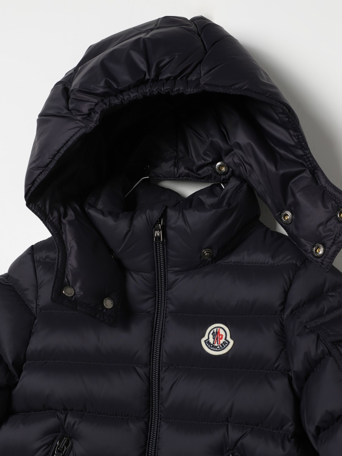 MONCLER 재킷: 재킷 남아 Moncler, 블루 1 - Img 3