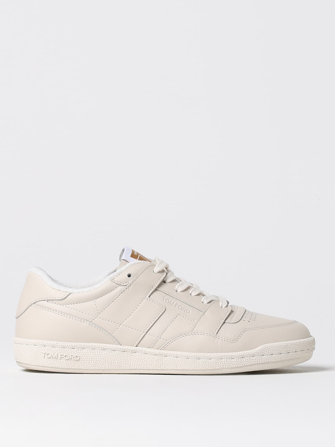 Giglio Sneakers con logo Tom Ford in pelle di vitello