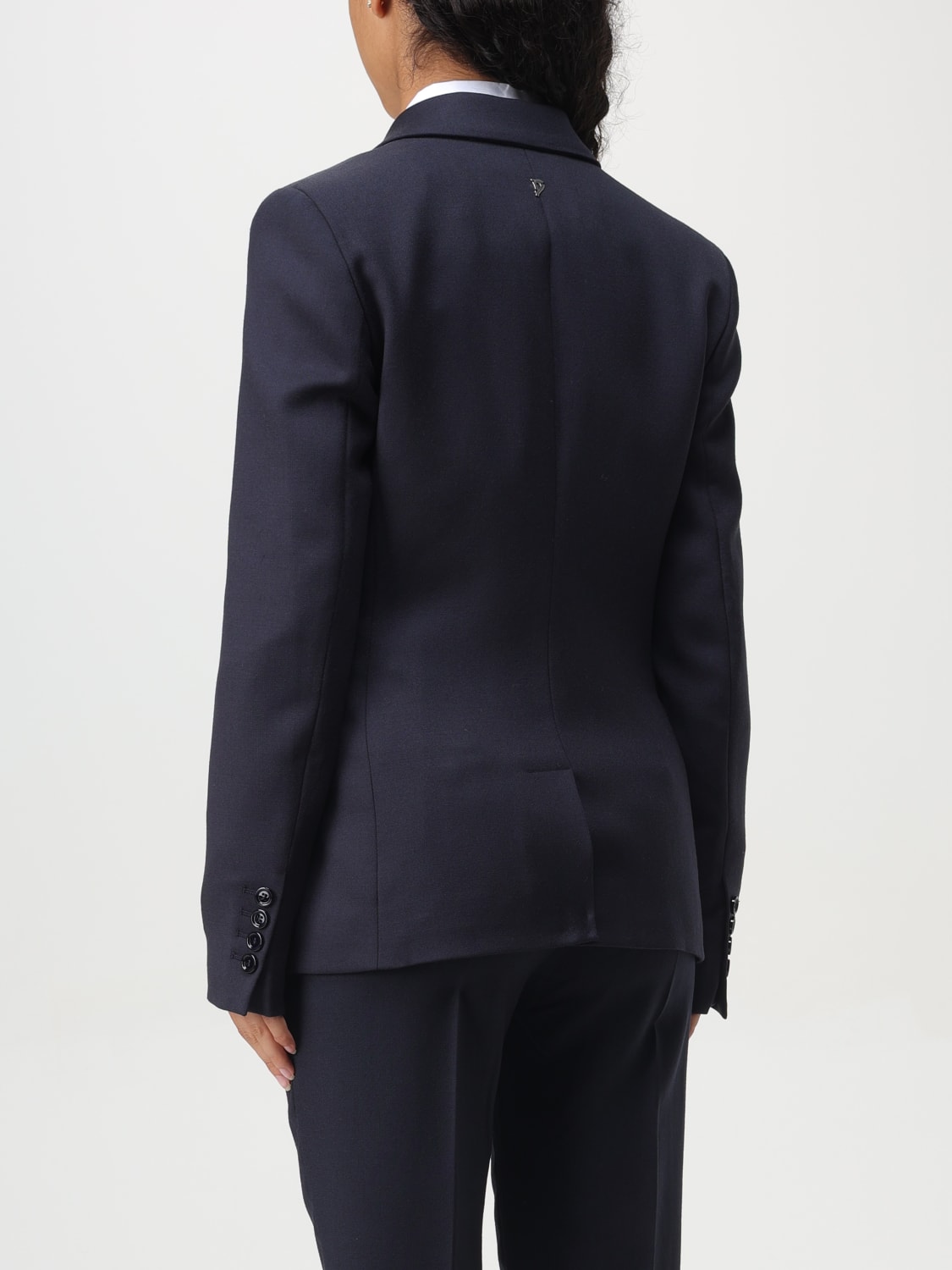 DONDUP BLAZER: Blazer a doppiopetto Dondup in lana vergine, Blue - Img 3