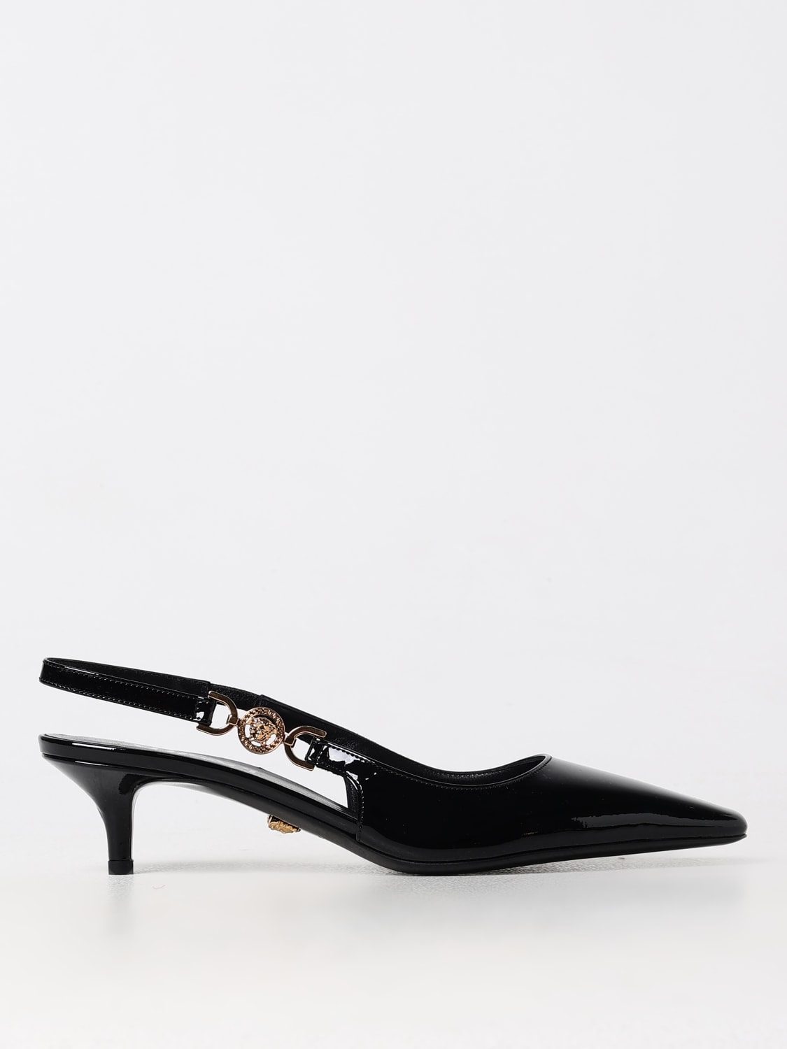 Giglio Slingback Medusa Versace in vernice