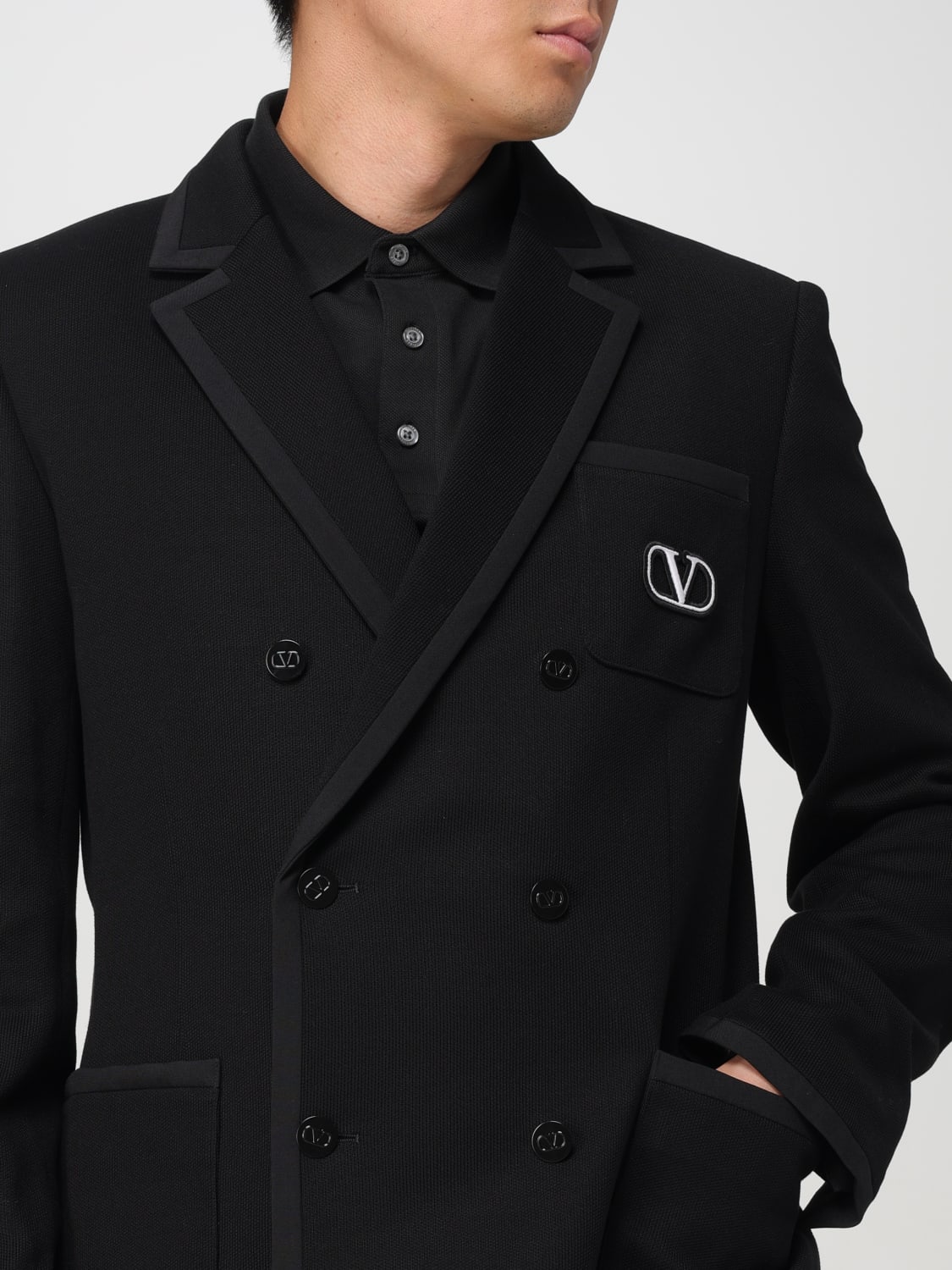 VALENTINO BLAZER: Blazer men Valentino, Black - Img 5