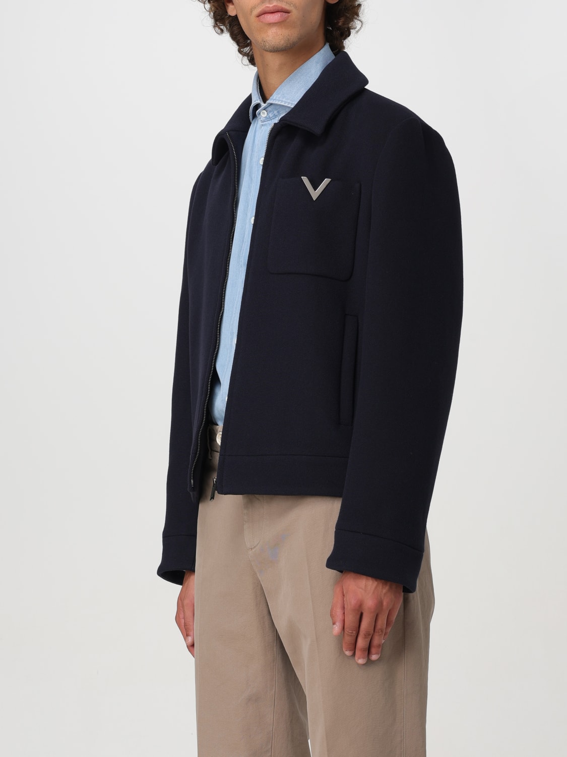 VALENTINO JACKET: Jacket men Valentino, Blue - Img 4