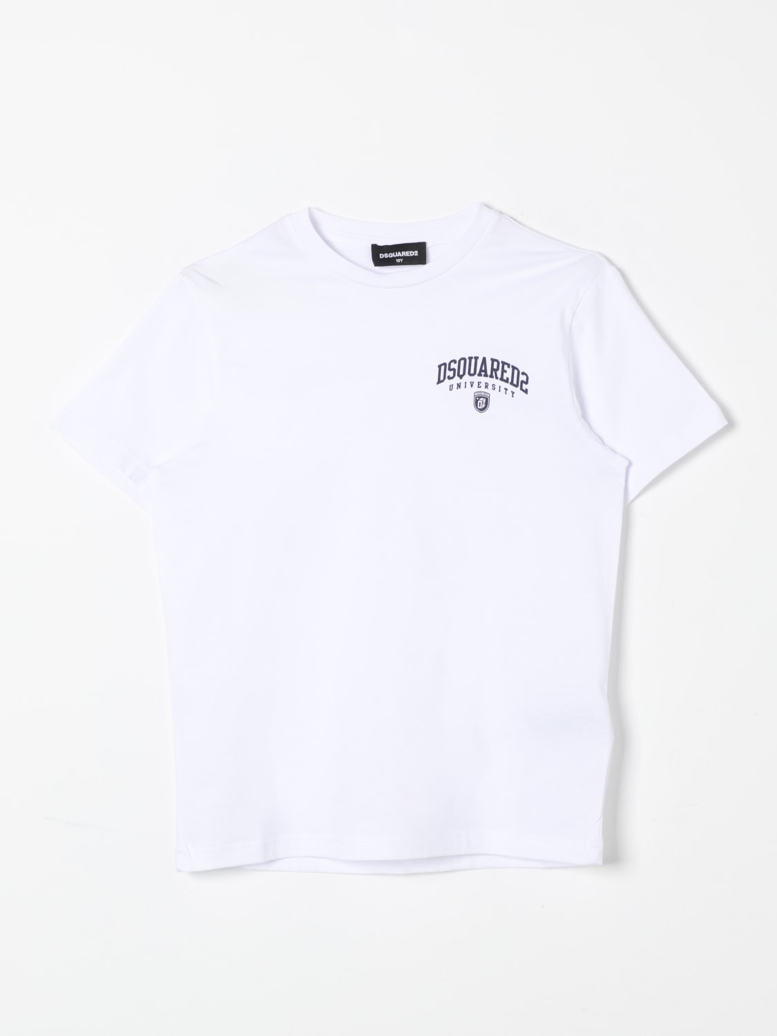 DSQUARED2 CAMISETA: Camiseta niños Dsquared2, Blanco - Img 1