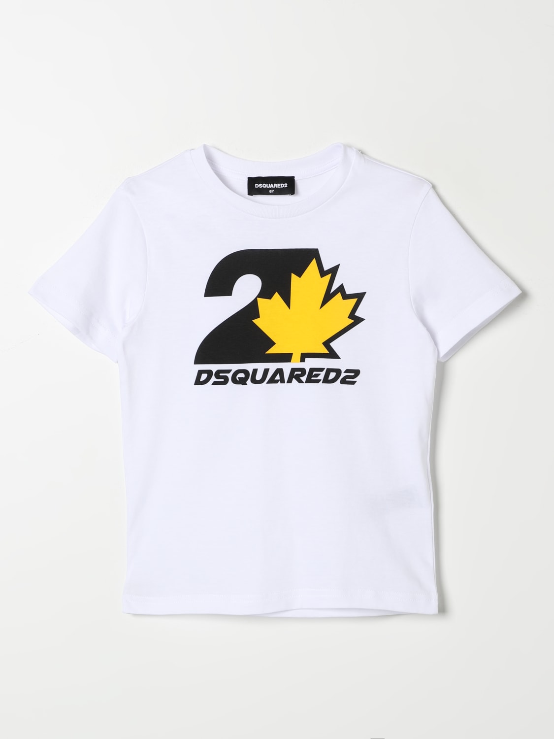 DSQUARED2 CAMISETA: Camiseta niños Dsquared2, Blanco - Img 1