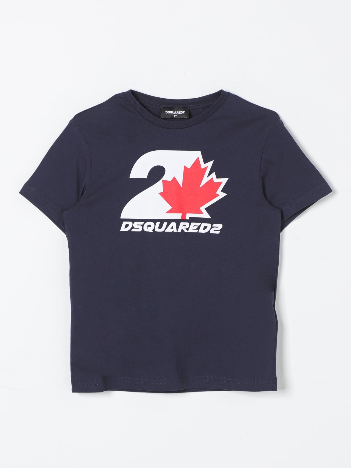 DSQUARED2 T-SHIRT: T-shirt kids Dsquared2, Blue - Img 1