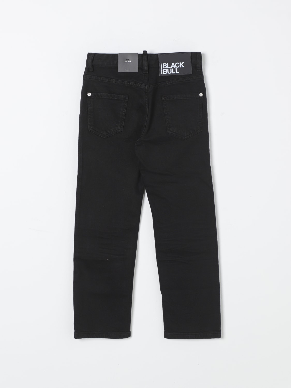 DSQUARED2 JEANS: Pants kids Dsquared2, Black - Img 2