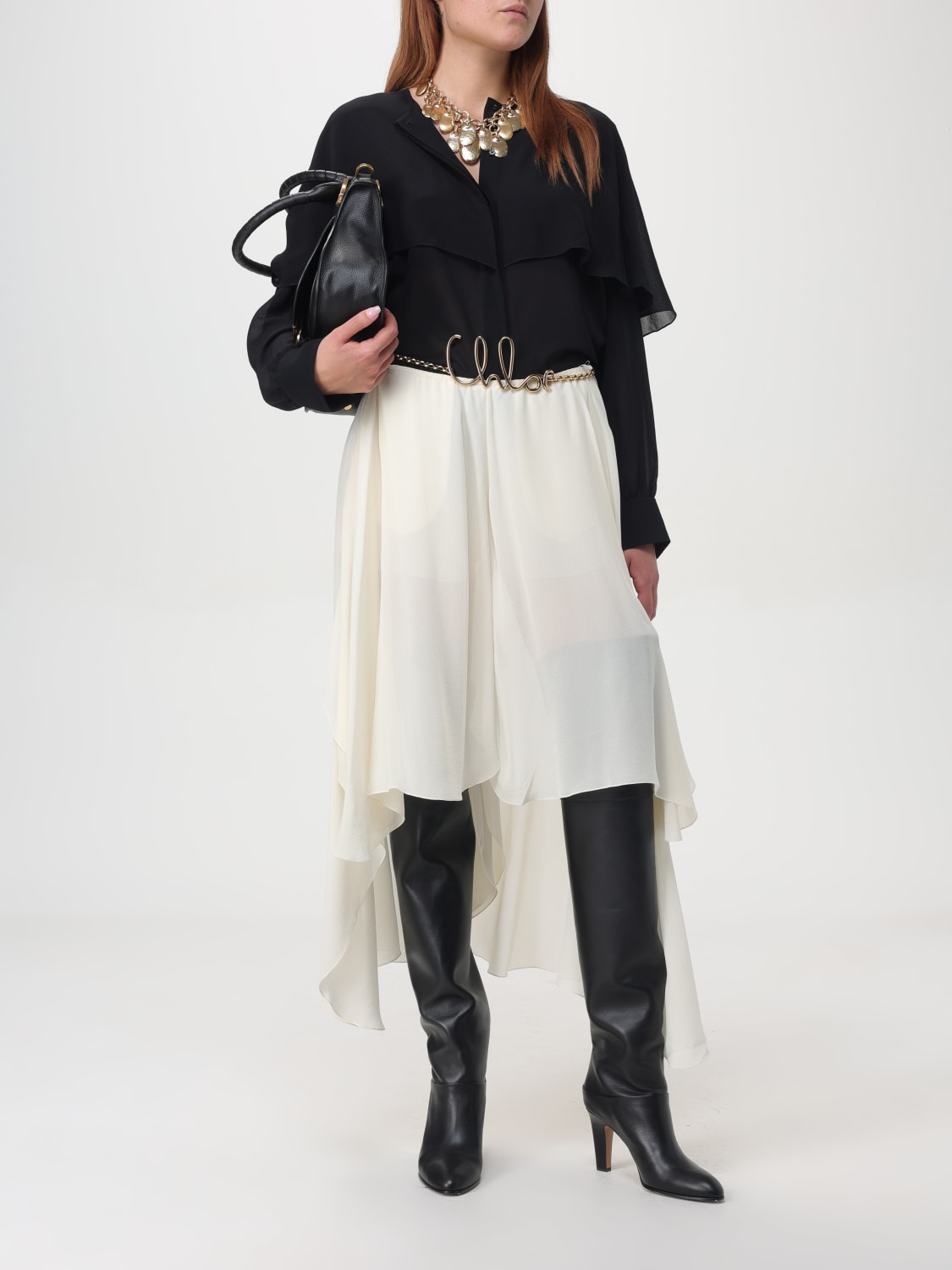 CHLOÉ CEINTURE: Ceinture femme ChloÉ, Or - Img 4