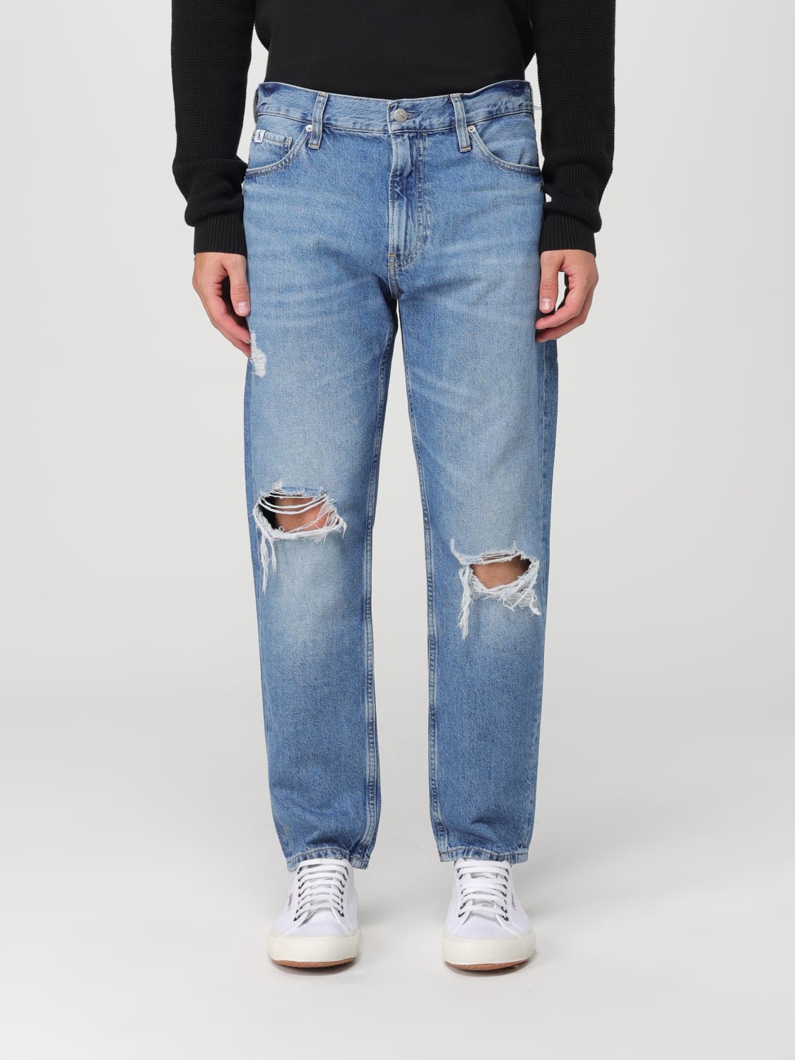 Giglio Jeans con rotture Calvin Klein