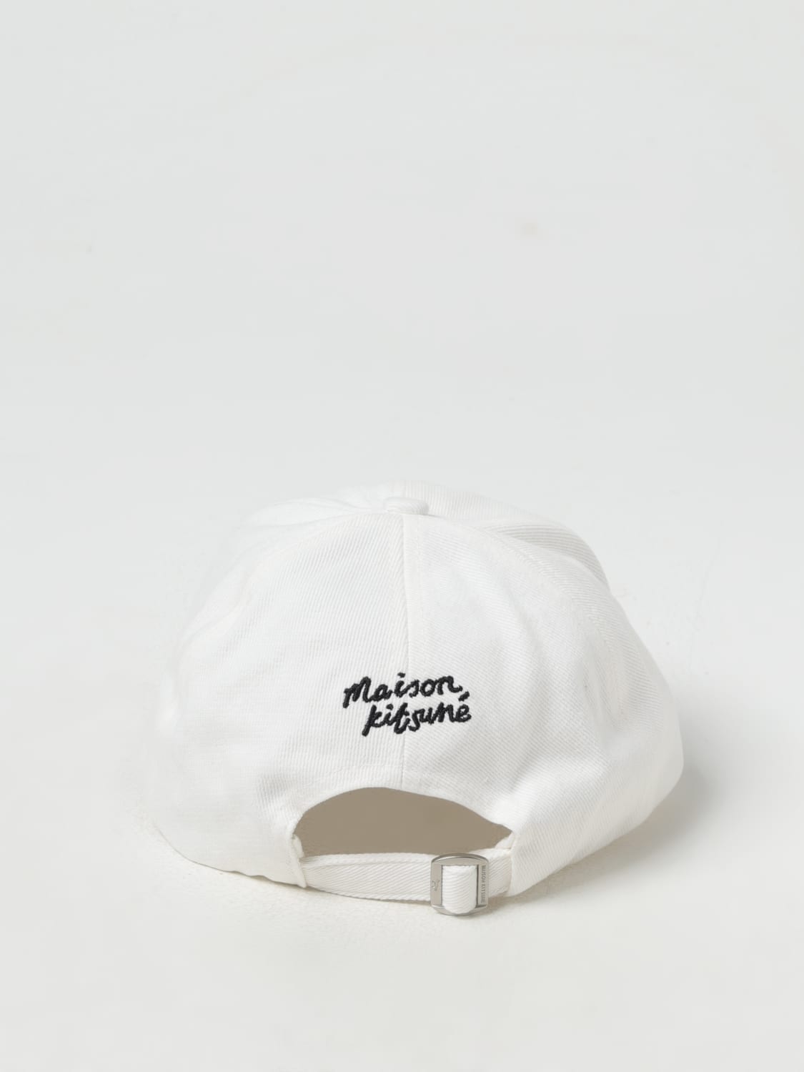 MAISON KITSUNÉ HAT: Hat men Maison KitsunÉ, White - Img 3