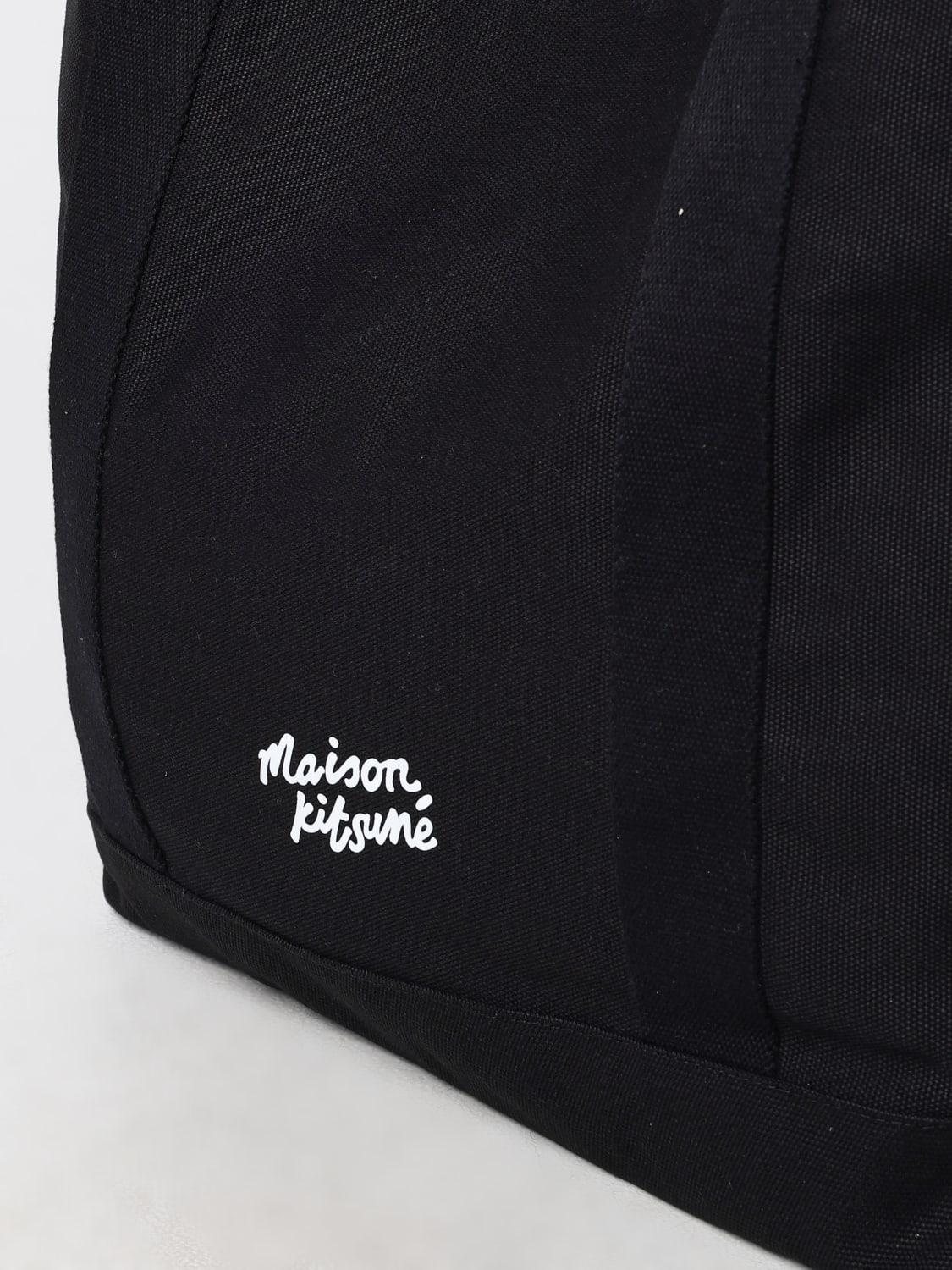 MAISON KITSUNÉ BOLSOS: Bolsos hombre Maison KitsunÉ, Negro - Img 3