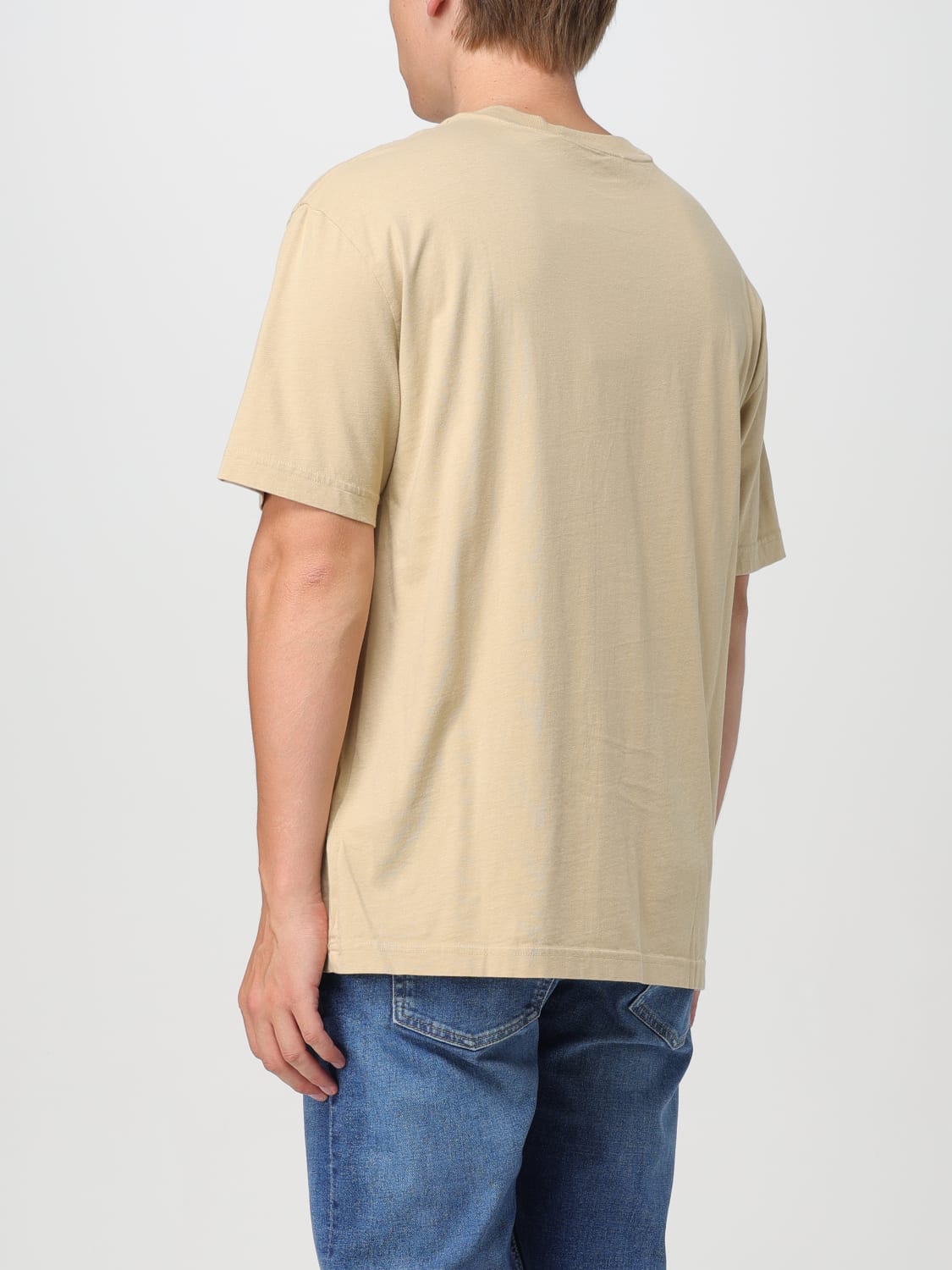 CALVIN KLEIN T-SHIRT: T-shirt men Calvin Klein, Kaki - Img 2