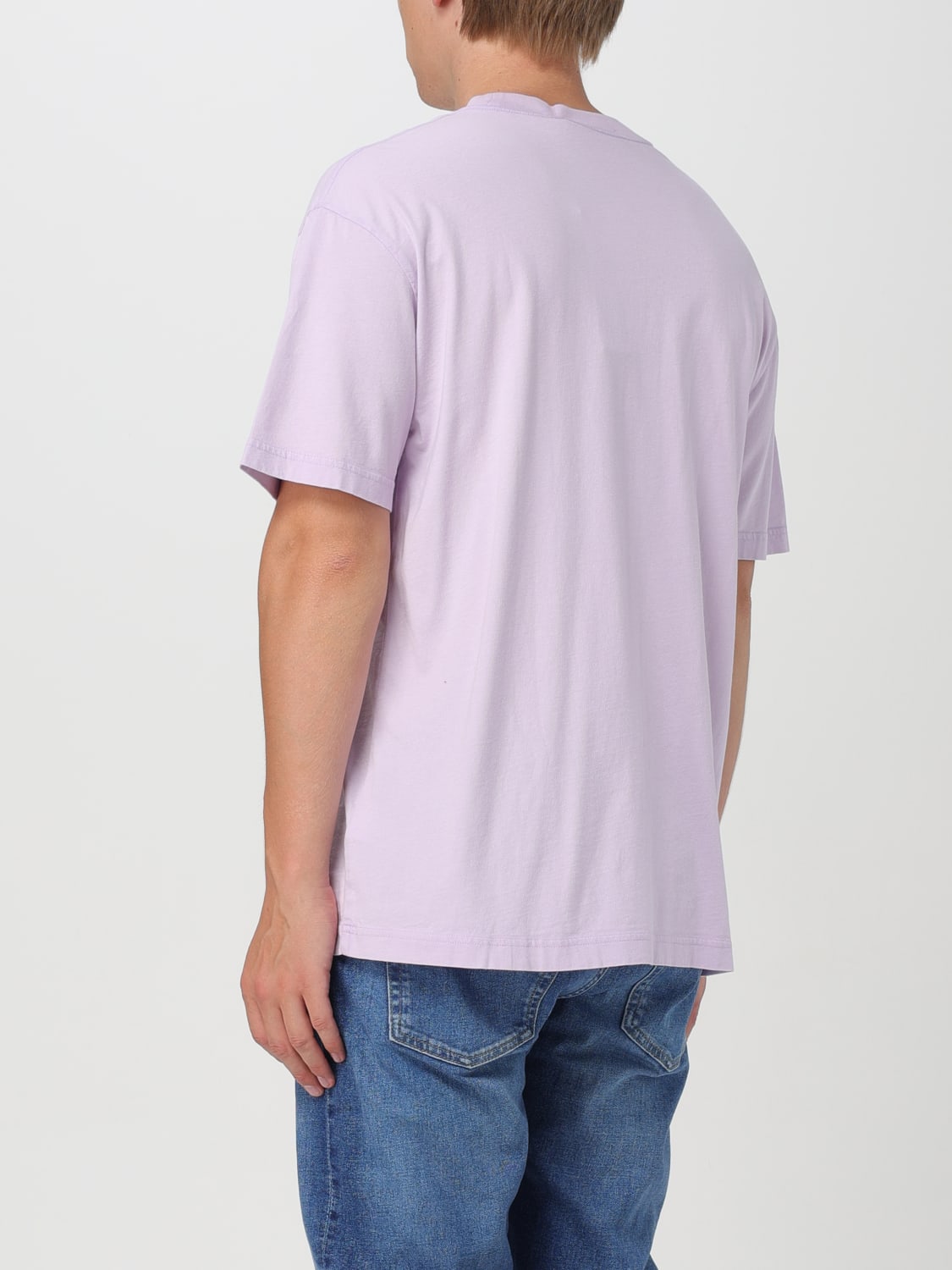 CALVIN KLEIN T-SHIRT: T-shirt herren Calvin Klein, Lila - Img 2