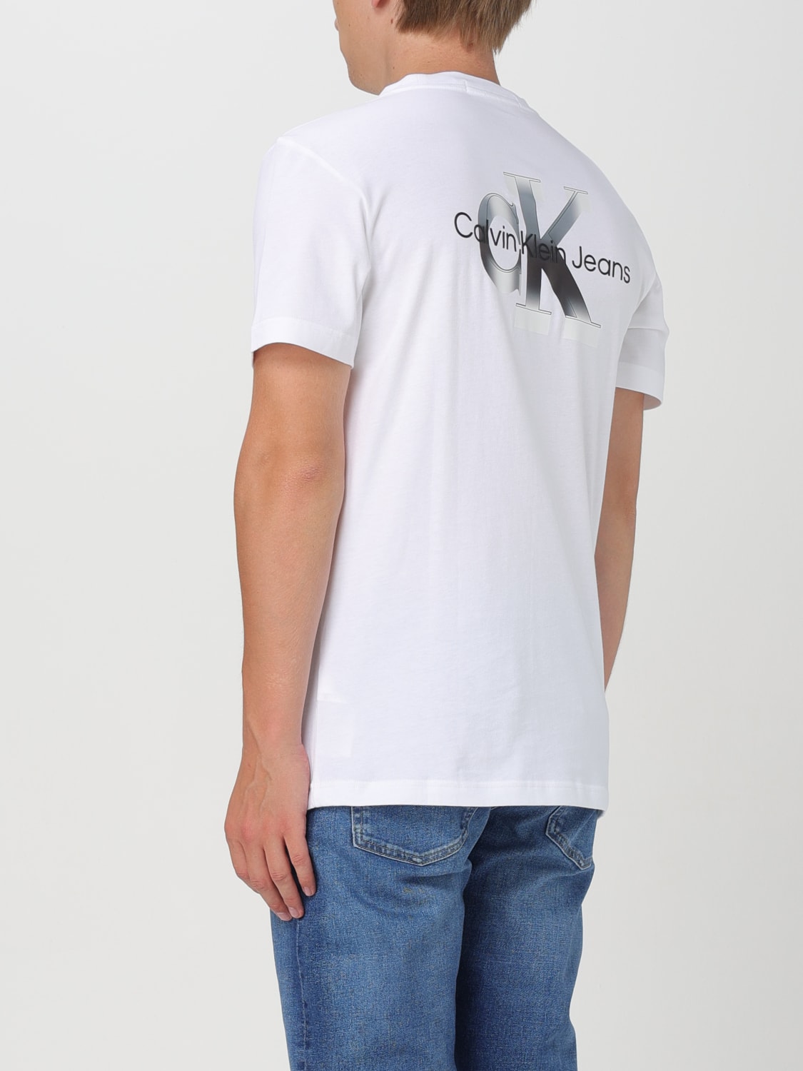 CALVIN KLEIN T-SHIRT: T-shirt men Calvin Klein, White - Img 2