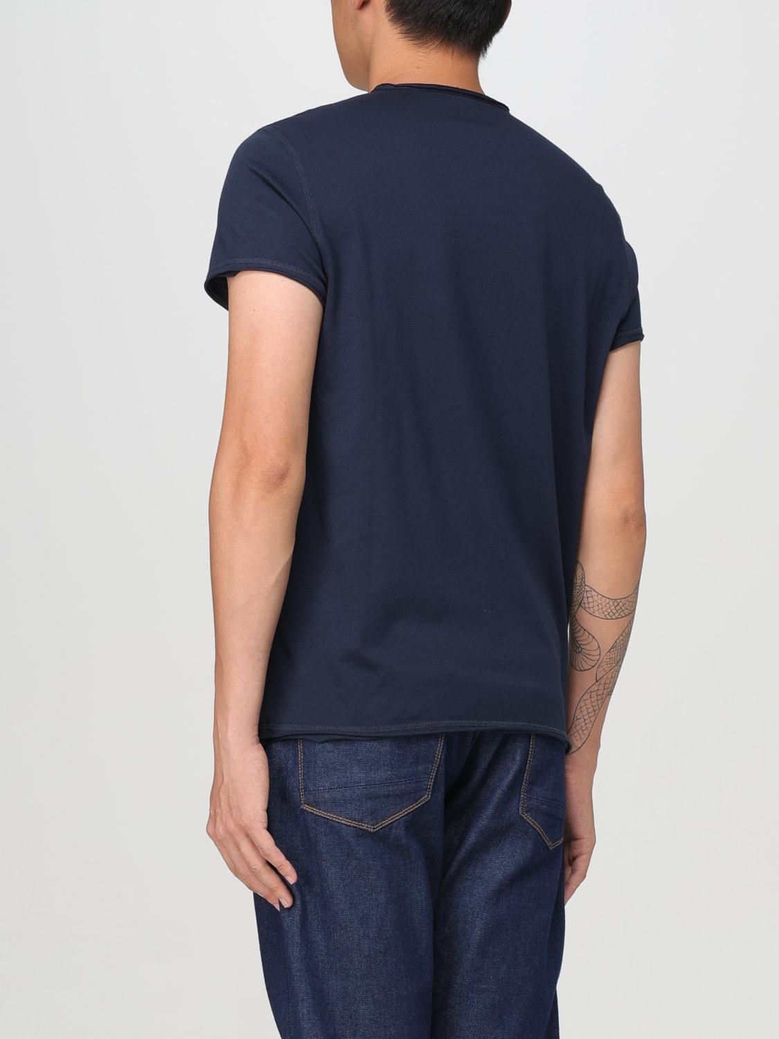 ZADIG & VOLTAIRE T-SHIRT: T-shirt men Zadig & Voltaire, Blue - Img 2