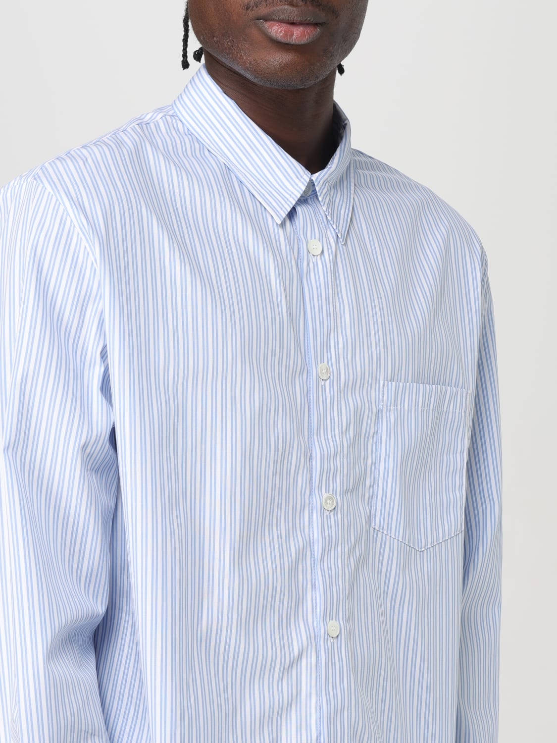 A.P.C. CAMISA: Camisa hombre A.P.C., Royal Blue - Img 4