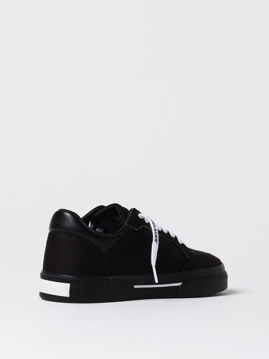 Off white black trainers hotsell