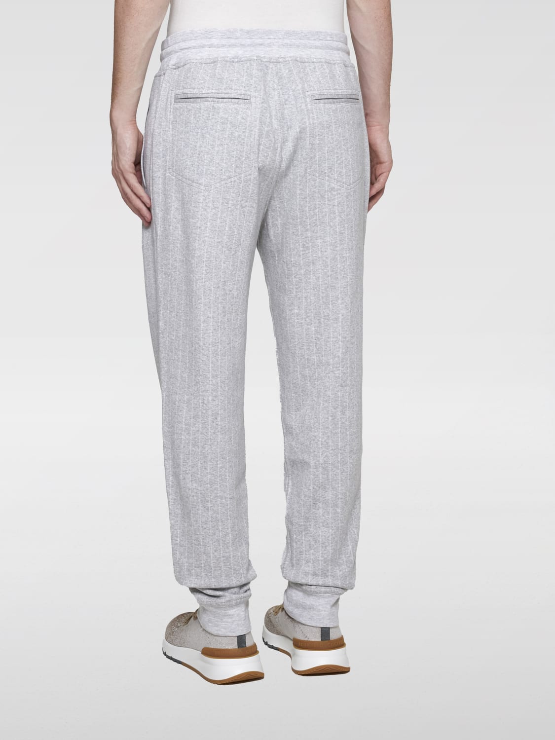 BRUNELLO CUCINELLI PANTS: Pants men Brunello Cucinelli, Grey - Img 2