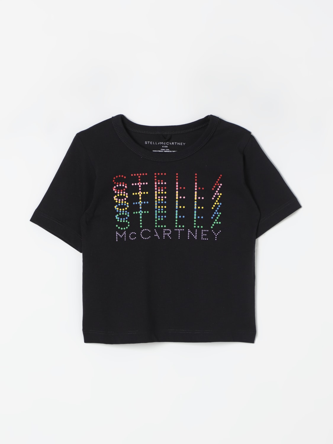 STELLA MCCARTNEY KIDS 티셔츠: 티셔츠 남아 Stella McCartney Kids, 블랙 - Img 1