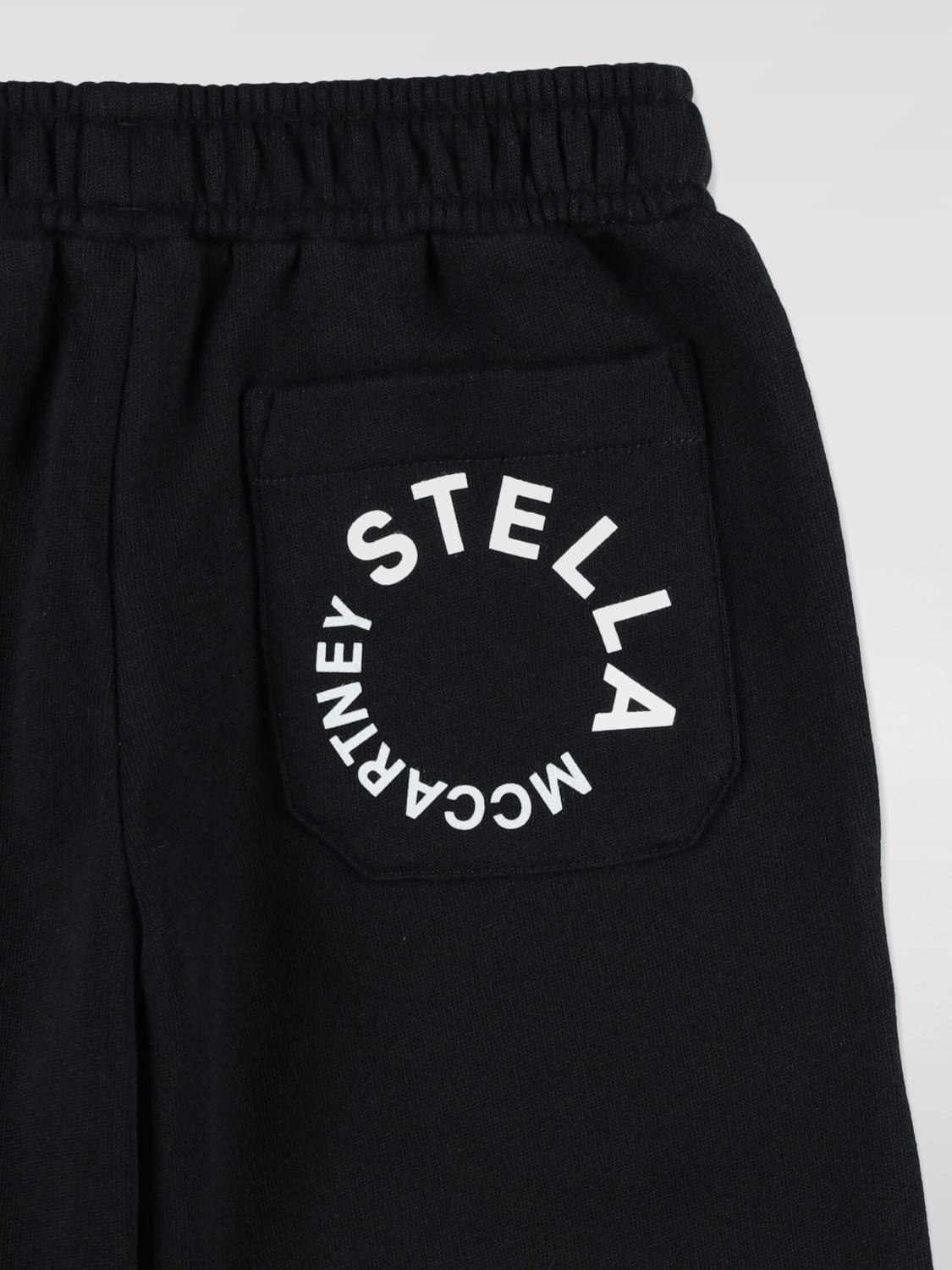 STELLA MCCARTNEY KIDS 팬츠: 팬츠 남아 Stella McCartney Kids, 블랙 - Img 3