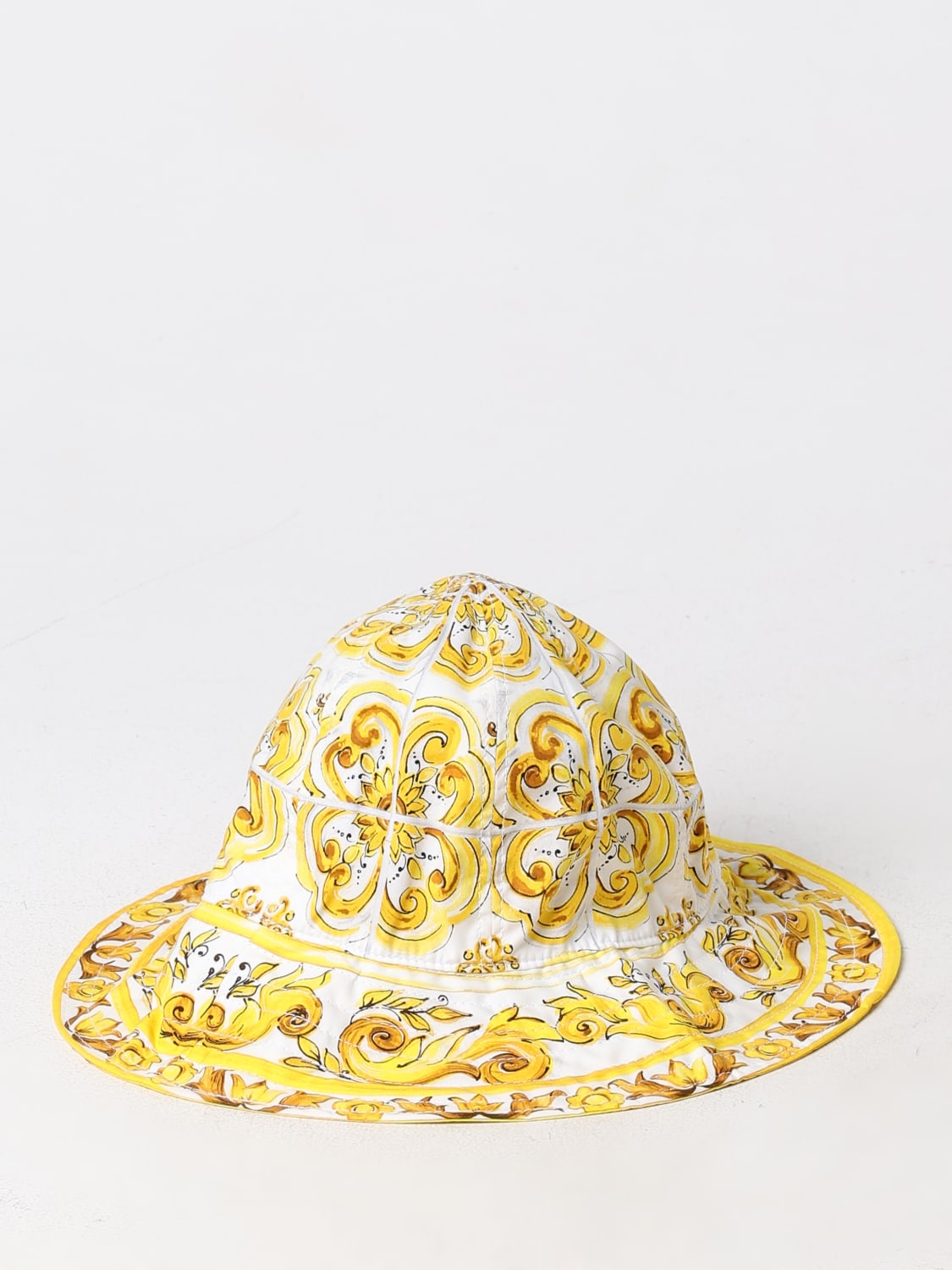 DOLCE & GABBANA GIRLS' HATS: Girls' hats kids Dolce & Gabbana, Yellow - Img 2