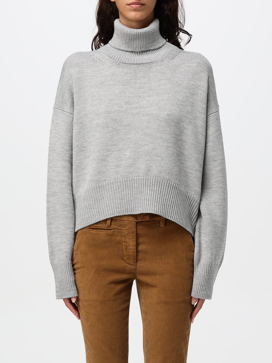 DONDUP MAGLIA: Maglione Dondup in lana , Grigio - Img 1