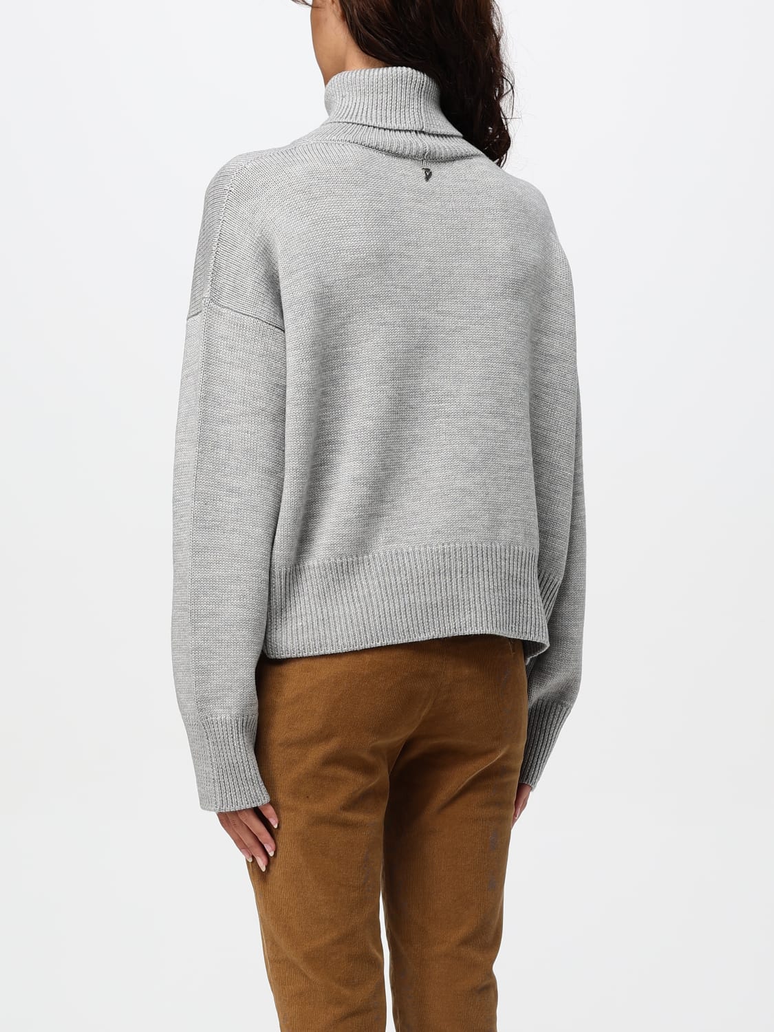 DONDUP MAGLIA: Maglione Dondup in lana , Grigio - Img 2