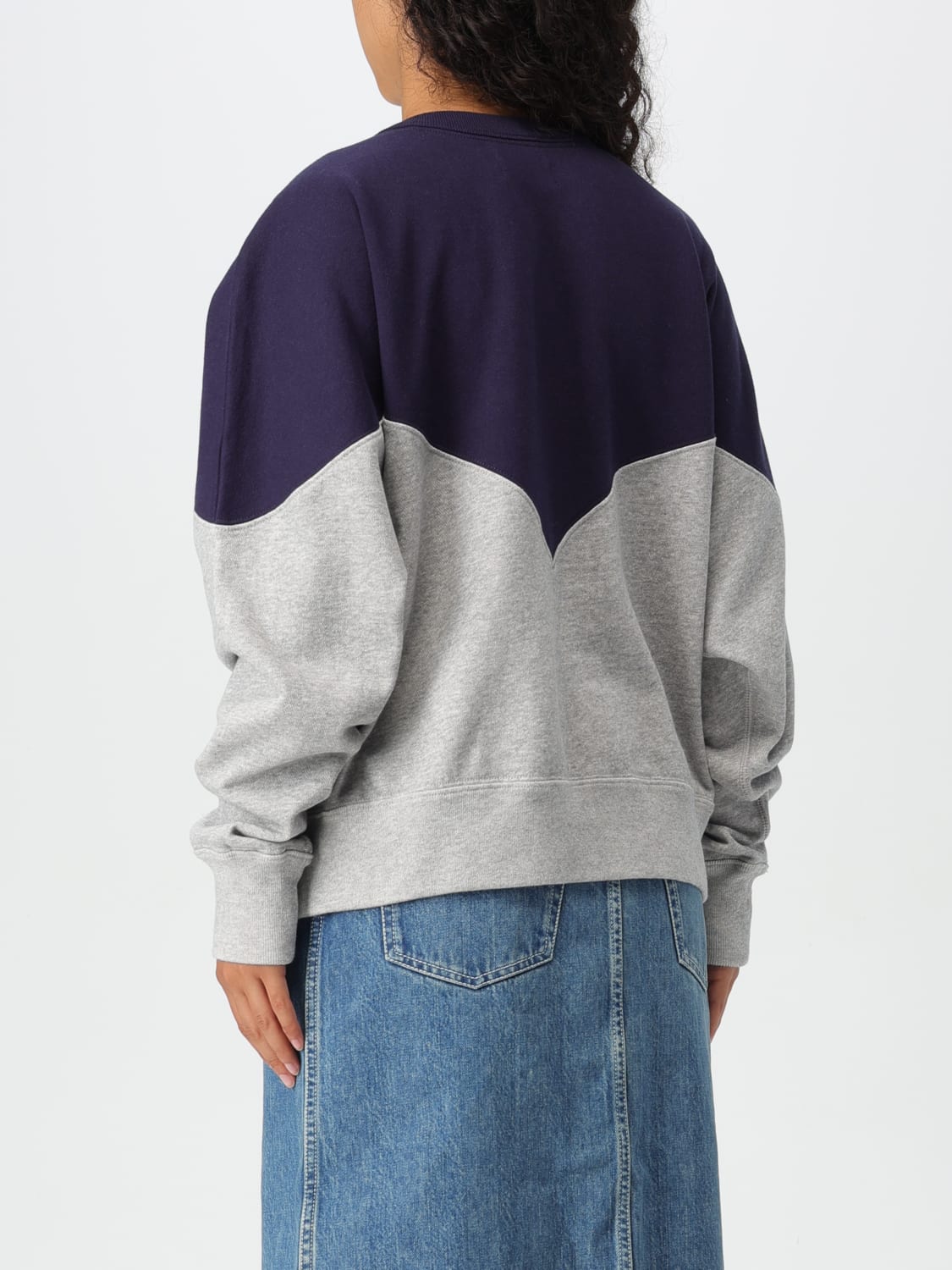 ISABEL MARANT ETOILE SWEATSHIRT: Sweatshirt woman Isabel Marant Etoile, Navy - Img 2