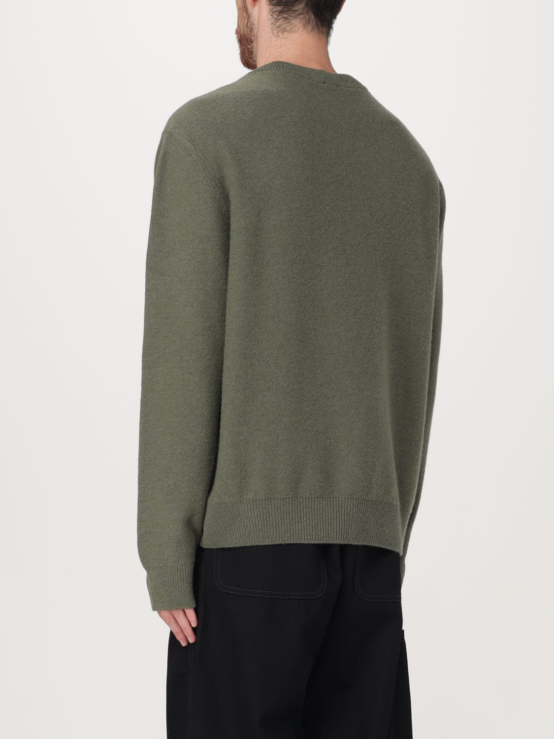 LEMAIRE SWEATER: Sweater men Lemaire, Green - Img 3