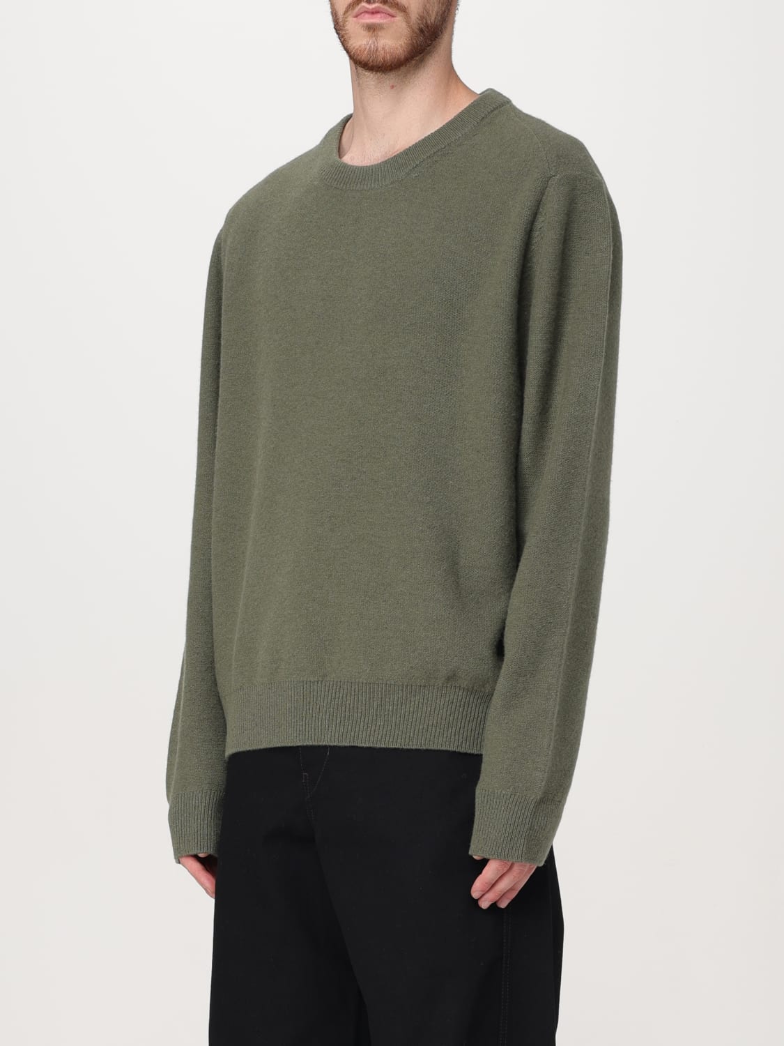 LEMAIRE SWEATER: Sweater men Lemaire, Green - Img 4