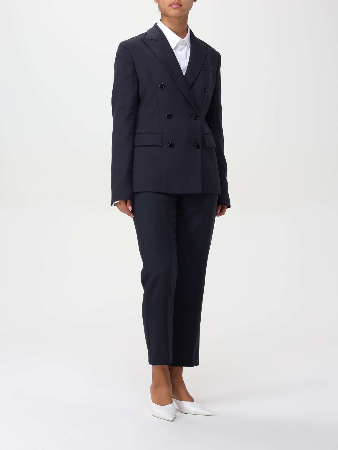 DONDUP BLAZER: Jacket woman Dondup, Blue - Img 2