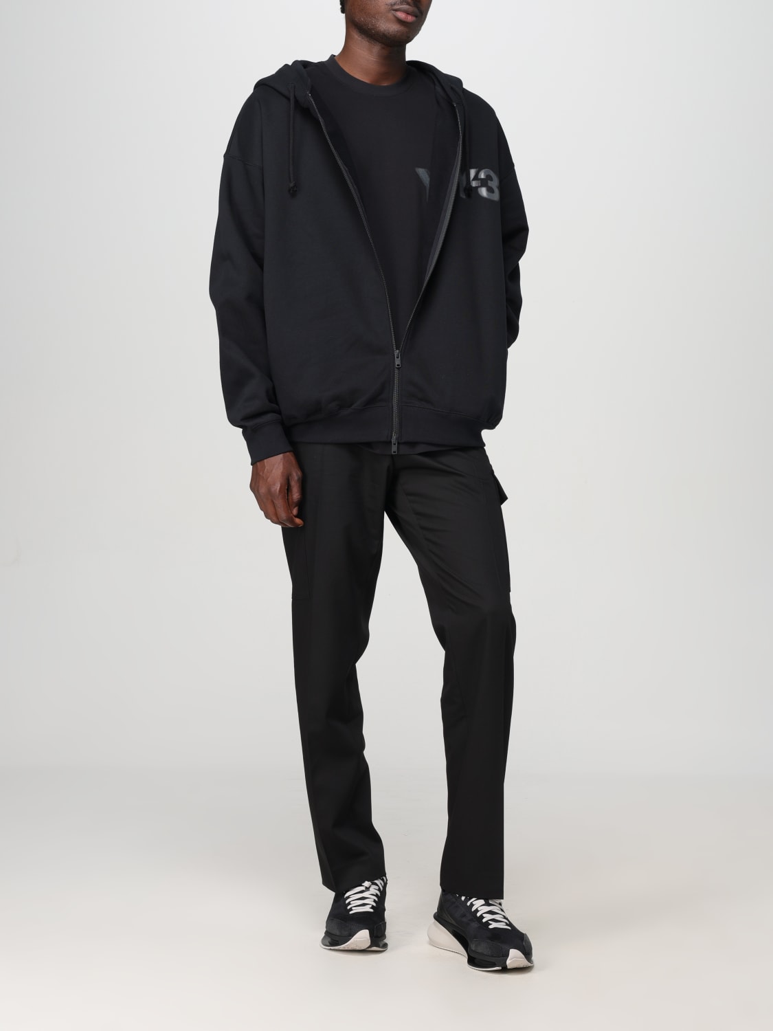 Y-3 SWEATSHIRT: Sweatshirt herren Y-3, Schwarz - Img 2