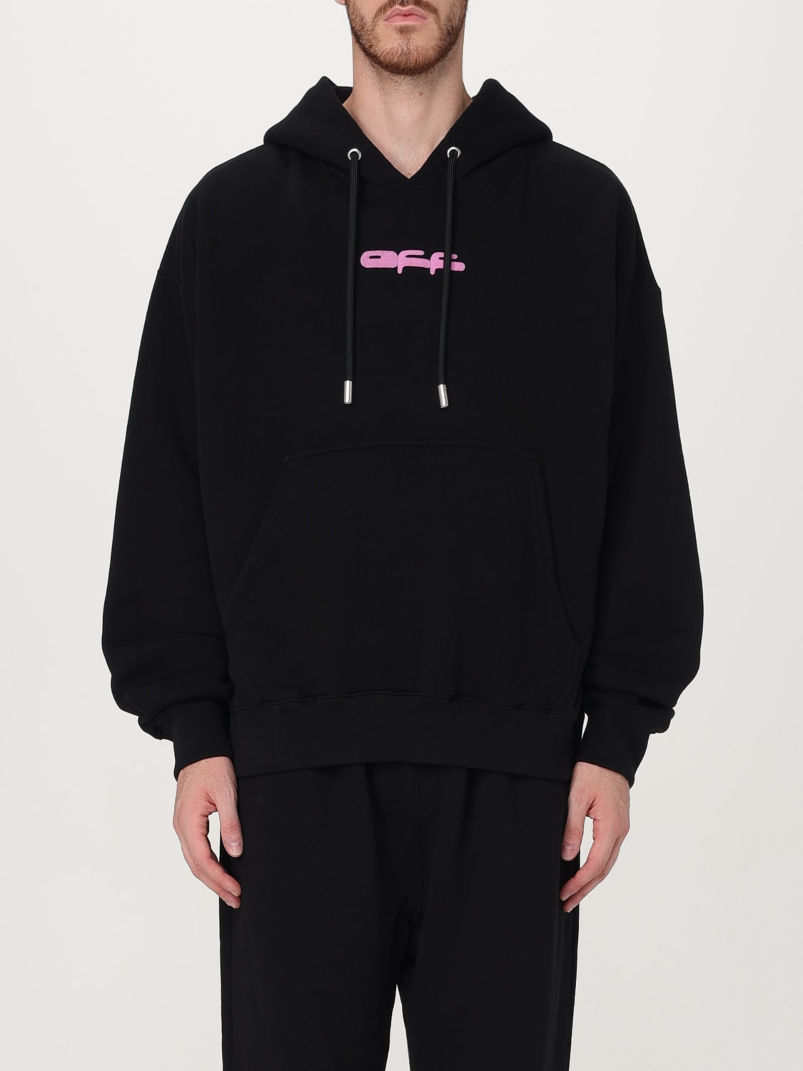 OFF-WHITE SWEATSHIRT: Sweatshirt men Off-white, Black - Img 1