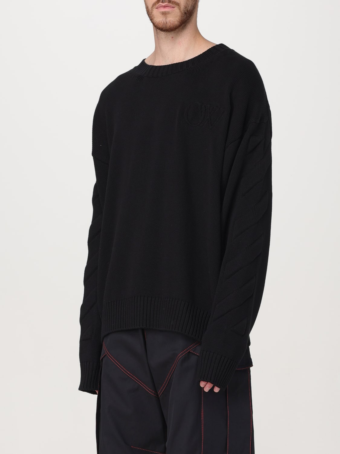 OFF-WHITE SWEATER: Sweater men Off-white, Black - Img 4