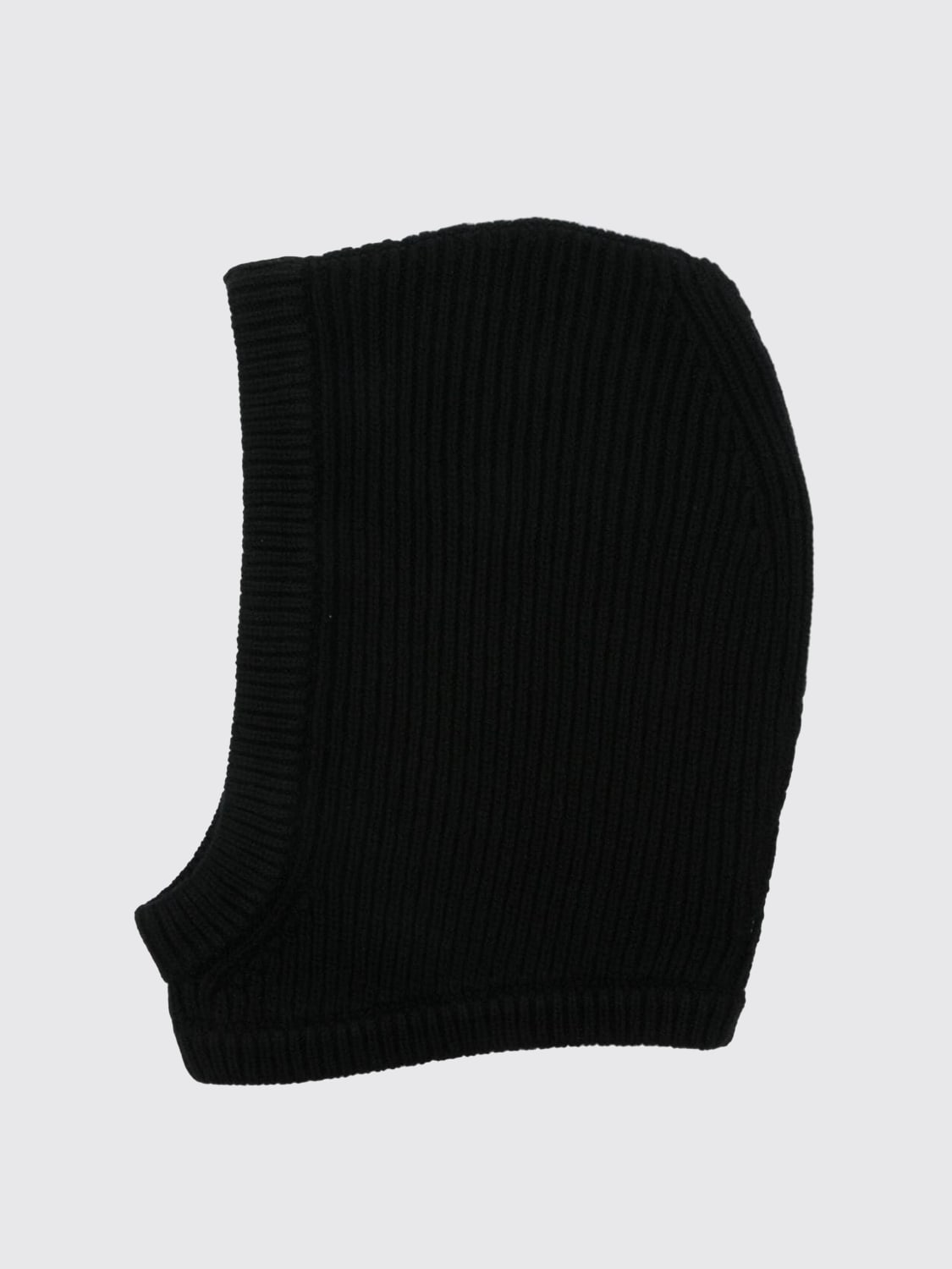 Giglio Cappello balaclava in lana e cashmere Rick Owens