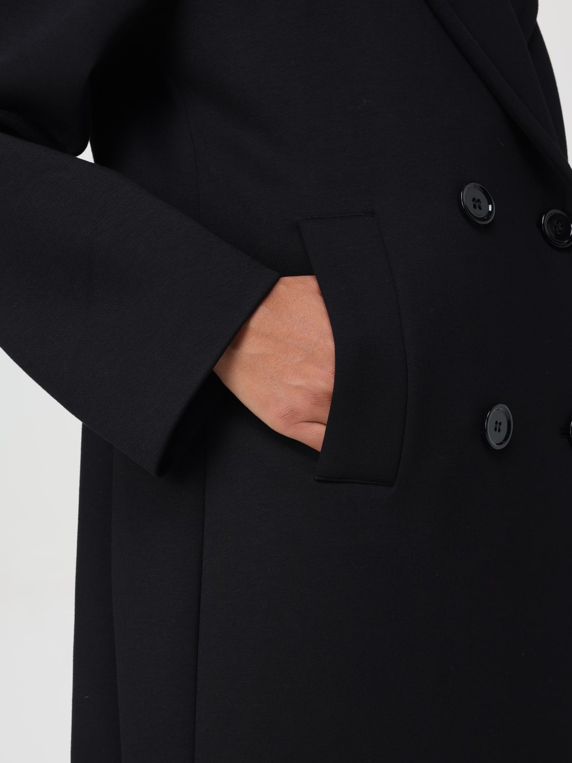 MAX MARA COAT: Trench coat woman Max Mara, Black - Img 5