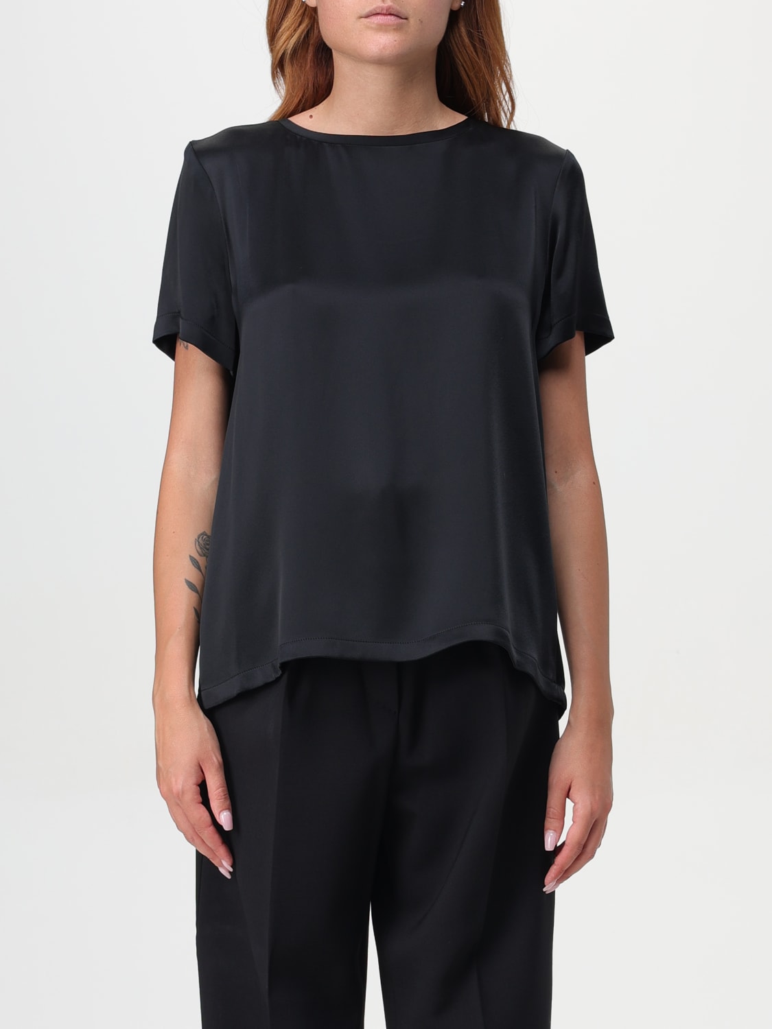 MAX MARA TOP: Top woman Max Mara, Black - Img 1