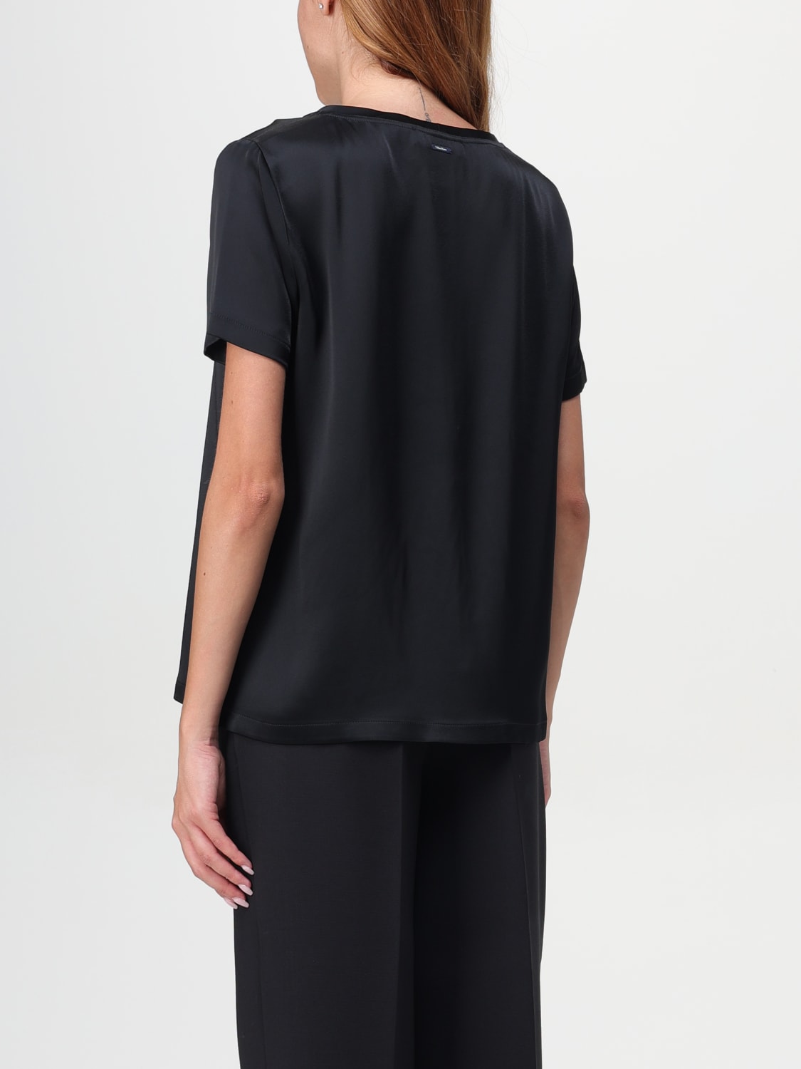 MAX MARA TOP: Top woman Max Mara, Black - Img 3