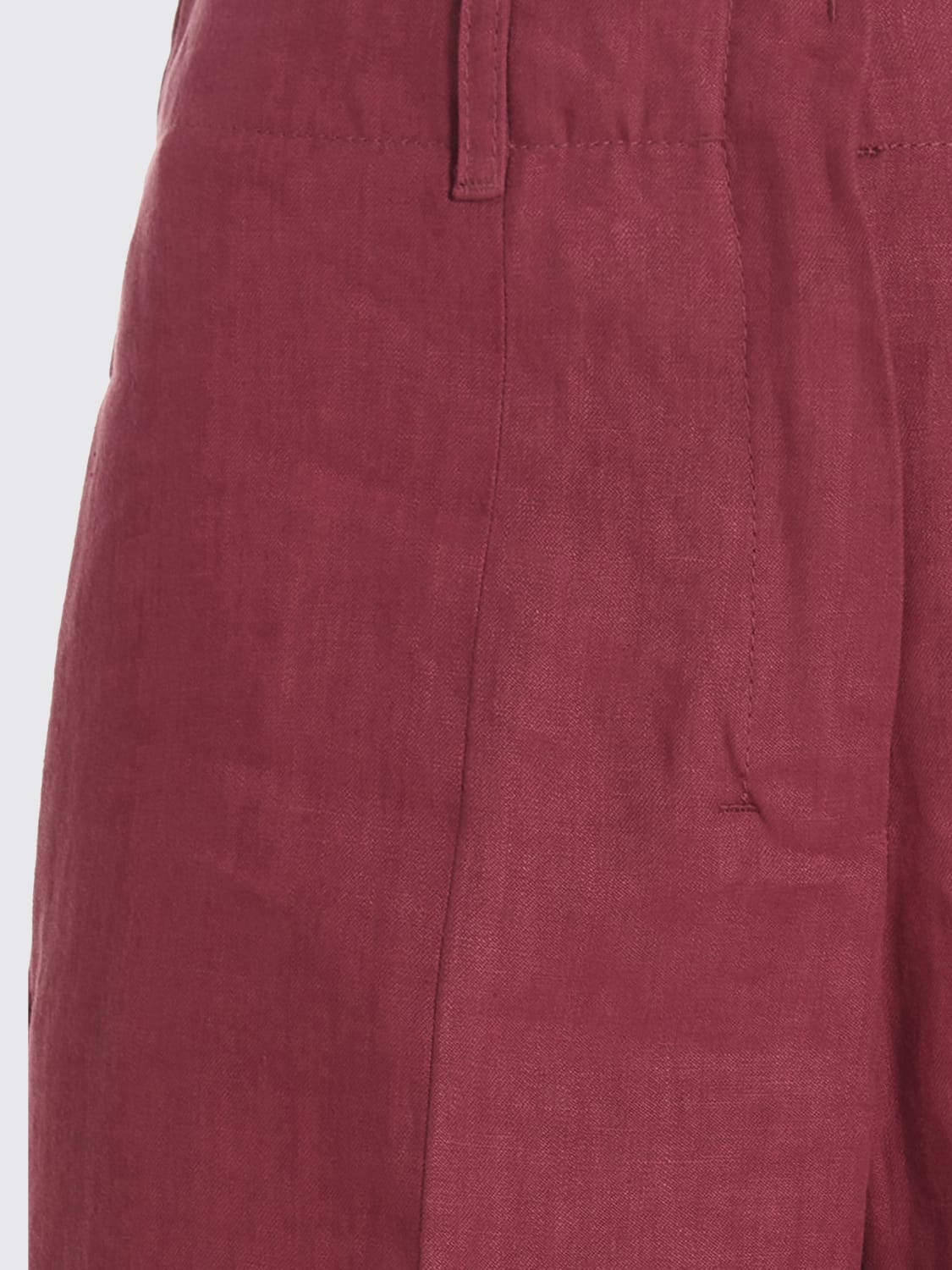 MAX MARA T-SHIRTS: T-shirt basic in viscosa Max Mara, Fuxia - Img 3