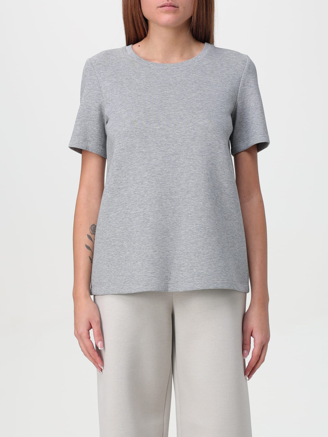 Giglio T-shirt basic Max Mara in misto cotone