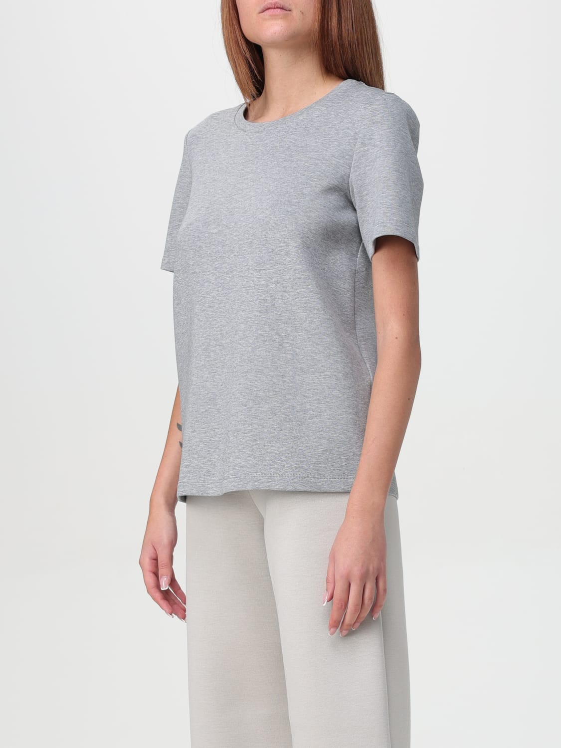 MAX MARA T-SHIRT: T-shirt woman Max Mara, Grey - Img 4