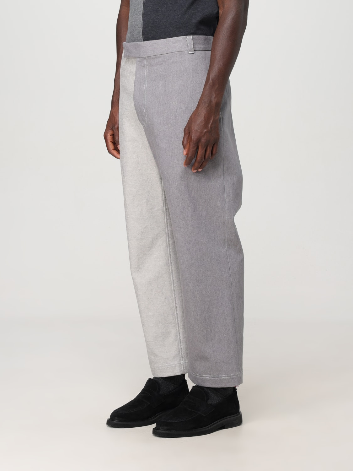 THOM BROWNE PANTS: Pants men Thom Browne, Grey - Img 4