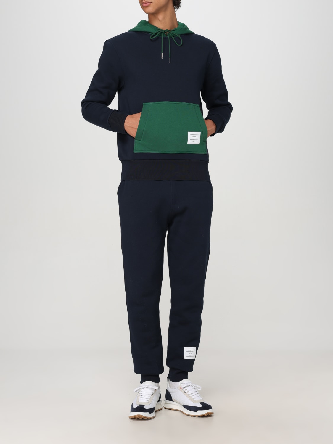 THOM BROWNE PANTS: Pants men Thom Browne, Blue - Img 2